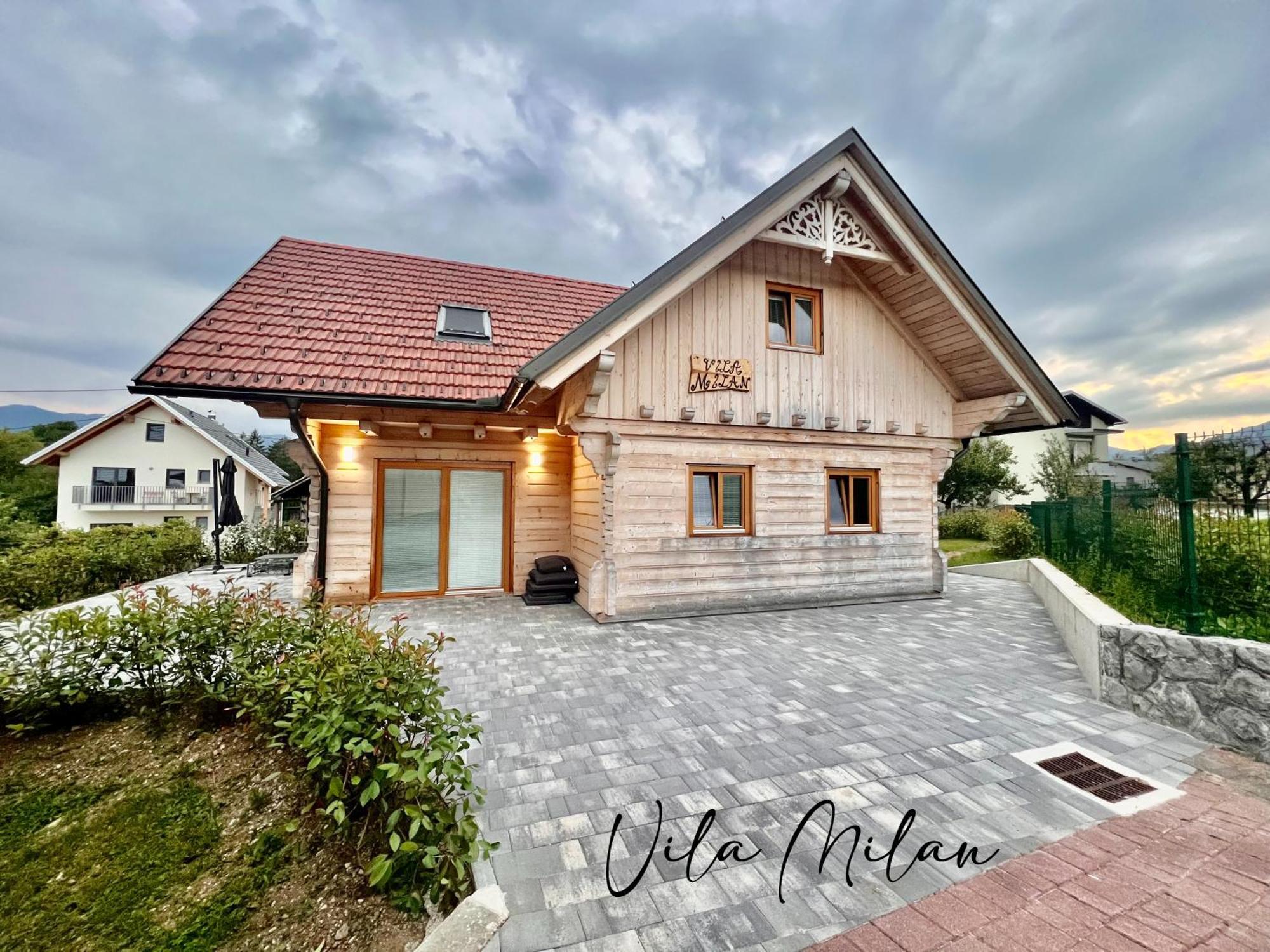 Vila Milan 布莱德 外观 照片